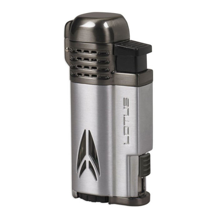 Зажигалка Lotus Defiant Chrome & Dark Gunmetal 6510