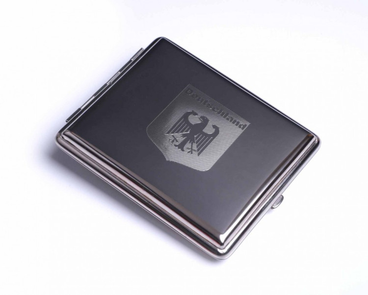 Портсигар Stoll на 26 сигарет, металл