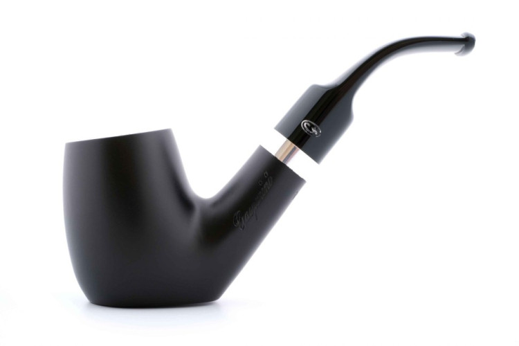 Трубка Gasparini черная с пенкой, Форма 34