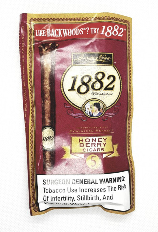 СИГАРИЛЛЫ BACKWOODS 1882 HONEY BERRY