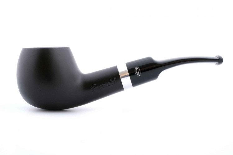 Трубка Gasparini черная с пенкой, Форма 35