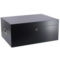 Хьюмидор Аdorini Vittoria Black Deluxe - incl.cigar heaven 2nd, на 500 сигар, черный матовый 13949