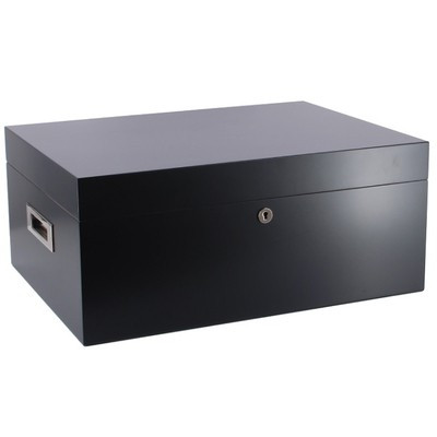 Хьюмидор Аdorini Vittoria Black Deluxe - incl.cigar heaven 2nd, на 500 сигар, черный матовый 13949