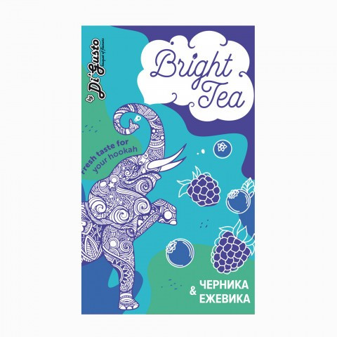 БЕСТАБАЧНАЯ СМЕСЬ BRIGHT TEA ЧЕРНИКА/ЕЖЕВИКА