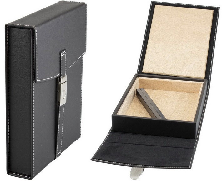 Хьюмидор Angelo на 10 сигар, черный, дорожный