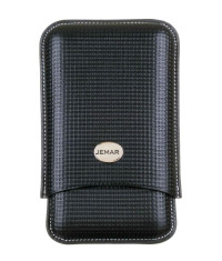 Чехол Jemar на 3 сигары, натуральная кожа