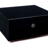 Хьюмидор Howard Miller на 50 сигар, Черный глянцевый лак