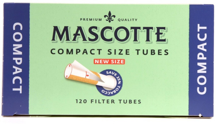 Гильзы сигаретные MASCOTTE Compact Size 120