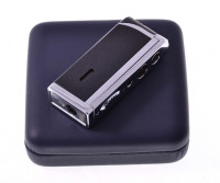 Зажигалка Tycoon с 3 пробойниками, турбо, черная