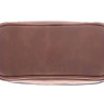 Сумка P&A для 2 трубок и табака, экокожа, коричневая