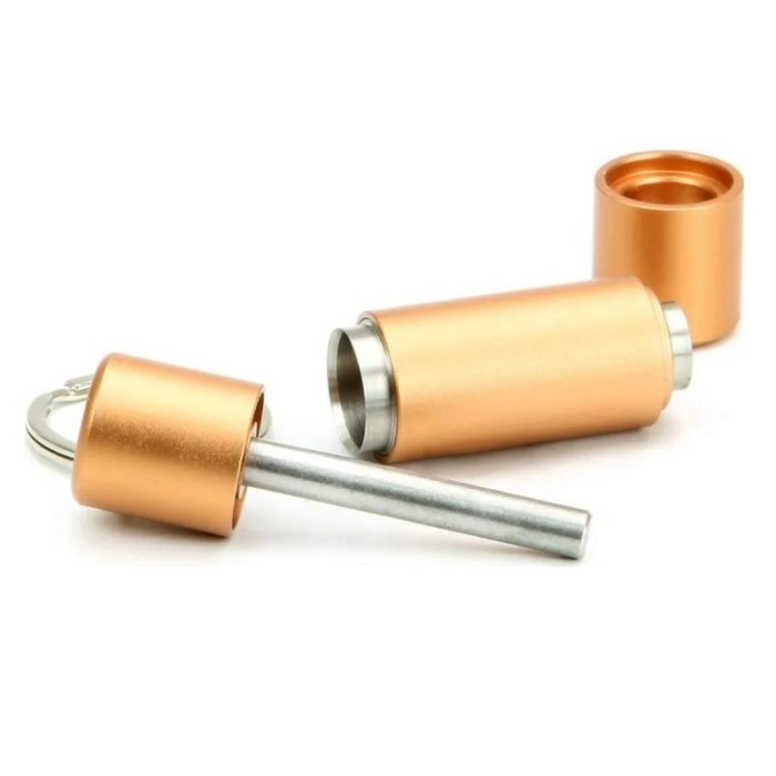 Пробойник Adorini Double Punch металлический, бронза