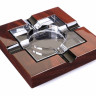 Пепельница Howard Miller на 4 сигары, Красное дерево