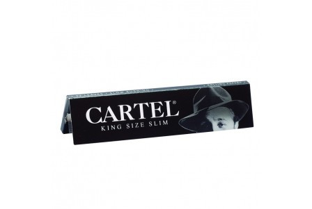 Бумага для самокруток CARTEL BLACK KING SIZE SLIM 32