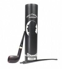 Трубка STANWELL H.C. ANDERSEN Black Sandblast 1 HCA/1, 9mm
