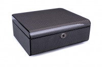 Хьюмидор Tom River на 30 сигар, Карбон