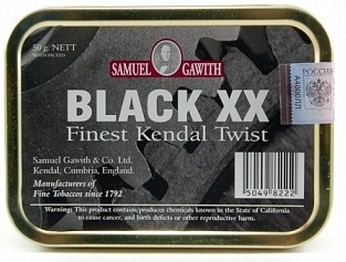 Трубочный табак SAMUEL GAWITH Black ХХ 50 гр