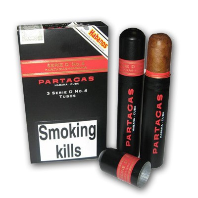 Сигара PARTAGAS Serie D № 4 Tubos