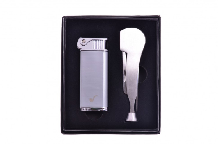 Набор трубочный SKY, зажигалка и топталка