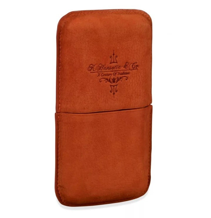 Футляр Gurkha ORANGE CO985 на 3 сигары