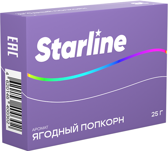 Табак для кальяна Starline Ягодный попкорн 25 г