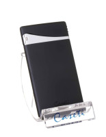 Зажигалка Caseti, турбо, плоское пламя, супертонкая, черная