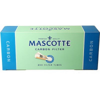 Гильзы сигаретные MASCOTTE Carbon 200