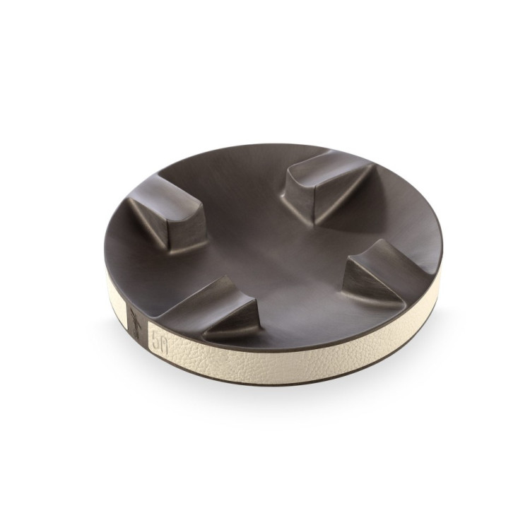 Пепельница Davidoff «50th» алюминий, кожа