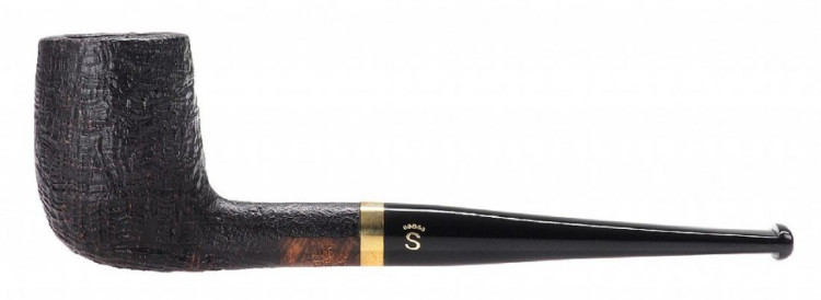 Трубка STANWELL DE LUXE Black Sandblast 107 без фильтра