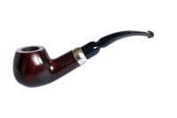 Трубка курительная B&B №039 груша/алюм. охладитель