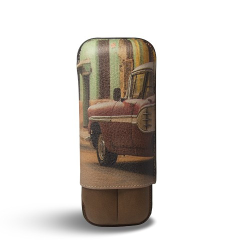 Футляр Recife STREET OF HAVANA WHISKEY на 2 сигары