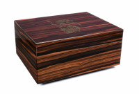 Хьюмидор Gentili Fumatore Dorato на 50 сигар, Эбеновое дерево