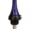 Кальян Alpha Hookah - Model X Dark Blue Темно-синий Лаковый с колбой