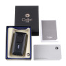 Зажигалка сигарная Colibri Slide (двойное пламя), черная