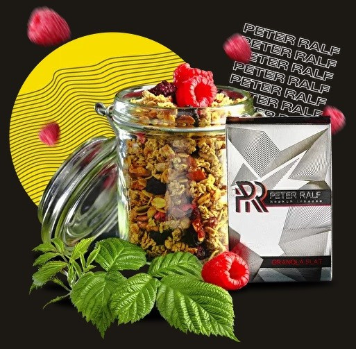 Табак для кальяна Peter Ralf Granola Flat Малиновая гранола 50 гр