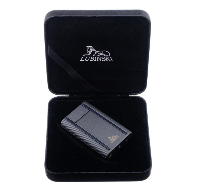 Зажигалка Lubinski "Вернацца", пьезо, антрацит
