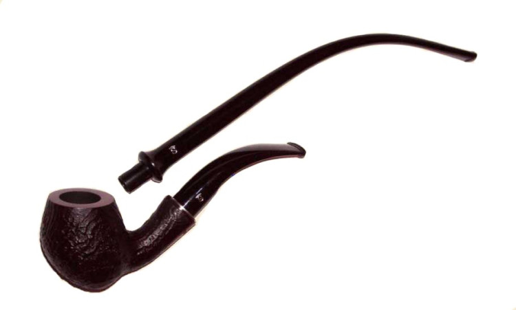 Трубка STANWELL H.C. ANDERSEN Black Sandblast 7 HCA/7, 9mm