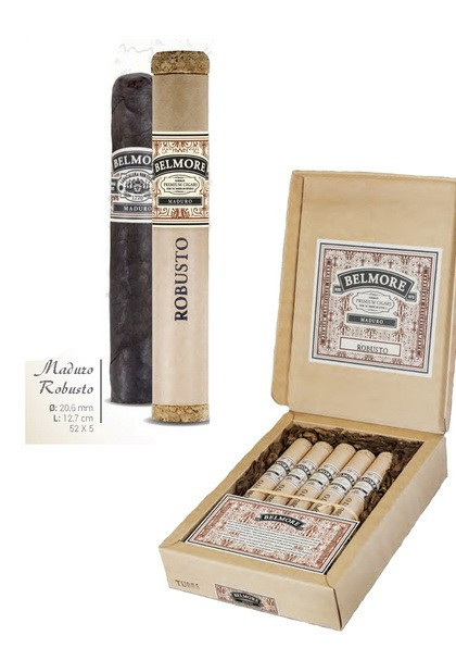 Сигара BELMORE MADURO LONGFILLER ROBUSTO TUBOS