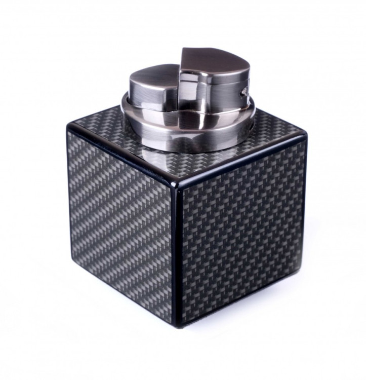 Зажигалка настольная Lubinski, Карбон