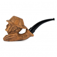 Трубка M.PAROL Sherlock 9 мм, глина, в деревянной коробке