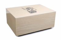 Хьюмидор Gentili Fumatore Argento на 50 сигар, Танганьика