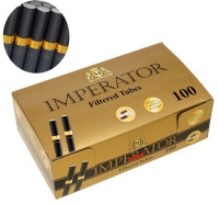 Гильзы сигаретные IMPERATOR BLACK CARBON GOLD 100