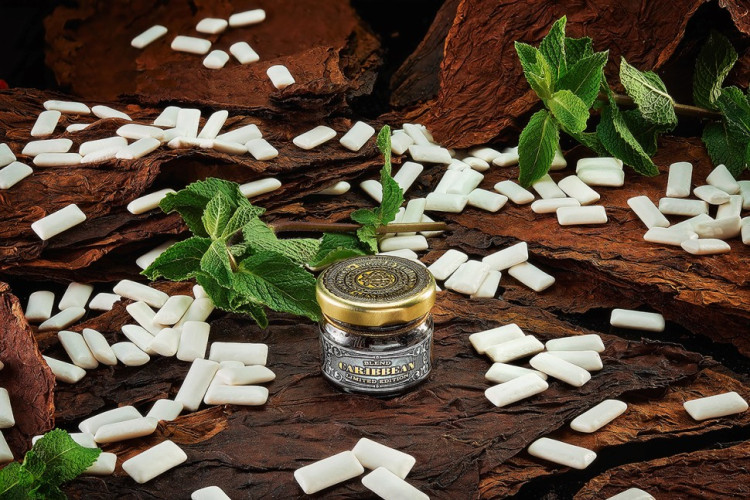 Табак для кальяна WTO CARIBBEAN Мятная жвачка 20 гр