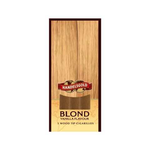 Сигариллы HANDELSGOLD Vanilla Blond Wood Tip