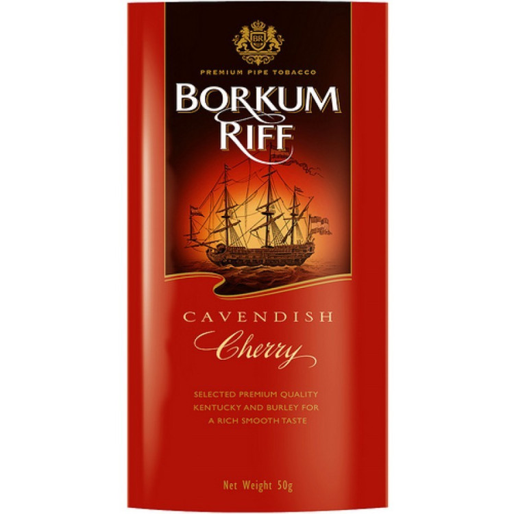 Трубочный табак BORKUM RIFF Cherry Cavendish 40 гр