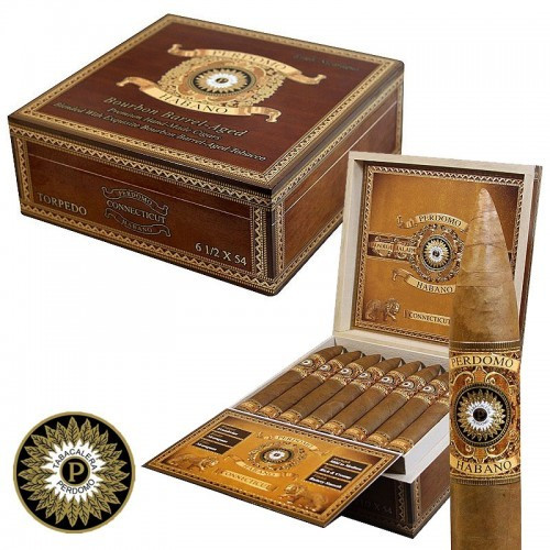 Сигара Perdomo Habano Bourbon Barrel Aged Torpedo Connecticut