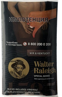 Табак для самокруток Walter Raleigh Limited Edition W.R.& Kentucky 25гр