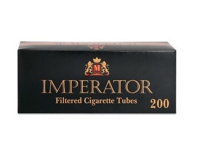 Гильзы сигаретные IMPERATOR Black 200
