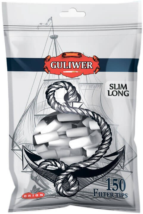 Фильтры сигаретные GULIWER Long Slim 150