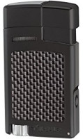 Зажигалка Xikar 523 Forte Carbon Fiber Black BKCF