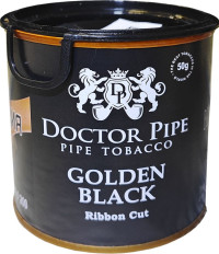 Трубочный табак Doctor Pipe Golden Black Ribbbon Cut 50 гр банка